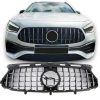 Kimpiris - Μάσκα Για Mercedes-Benz GLA H247 20-23 Amg Line Panamericana Look Μαύρο/Χρώμιο 1 Τεμάχιο