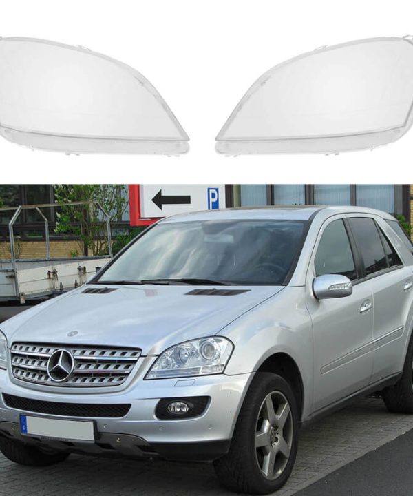 Kimpiris - Κρύσταλλα Φαναριών Για Mercedes-Benz ML-Class W164 05-08 Ζευγάρι 2 Τεμάχια