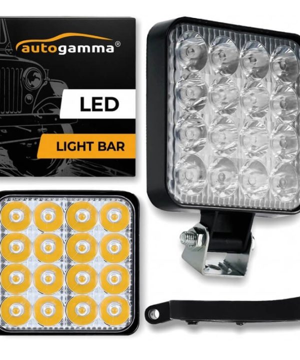 Kimpiris - Προβολέας Εργασίας Τετράγωνος Mini FT-16 LED 12-40 Volt 50W 7000lm 6000k LEDBAR-001 1 Τεμάχιο