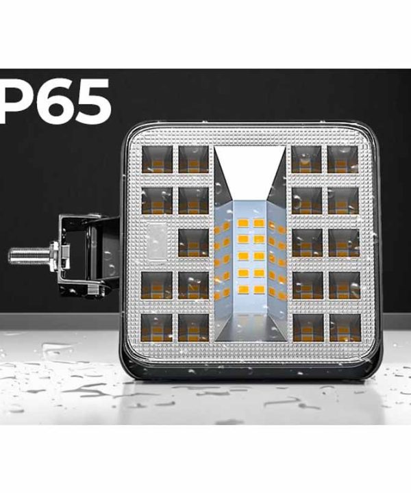 Alternative view of Προβολέας Εργασίας Τετράγωνος Mini 7-F 29 LED 9-40 Volt 90W 9000lm 6500k LΕDΒΑR-003 1 Τεμάχιο