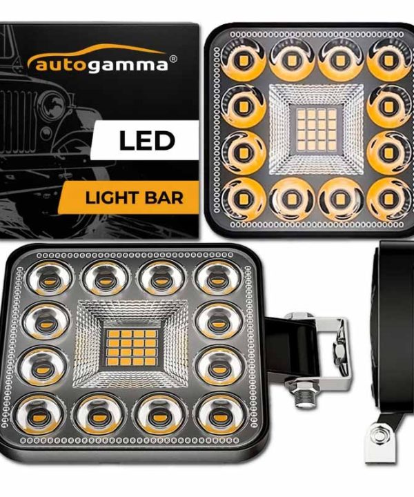 Kimpiris - Προβολέας Εργασίας Τετράγωνος Mini 28 LED 9-40 Volt 90W 9000lm 6000k LΕDΒΑR-004 1 Τεμάχιο