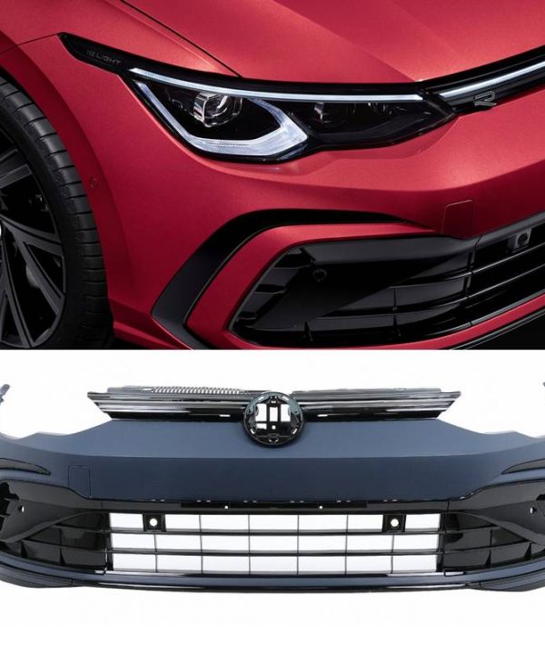 Kimpiris - Μπροστινός Προφυλακτήρας Για VW Golf VIII (8) 2019-2023 R-Line Look