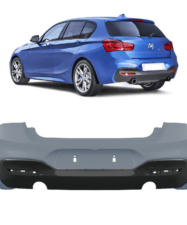 Kimpiris - Πισινός Προφυλακτήρας Για Bmw 1 F20 LCI / F21 LCI 15-19 Facelift M-Tech Look Με PDC
