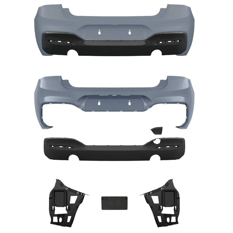Πισινός Προφυλακτήρας Για Bmw 1 F20 LCI / F21 LCI 15-19 Facelift M-Tech Look Με PDC - Image 3