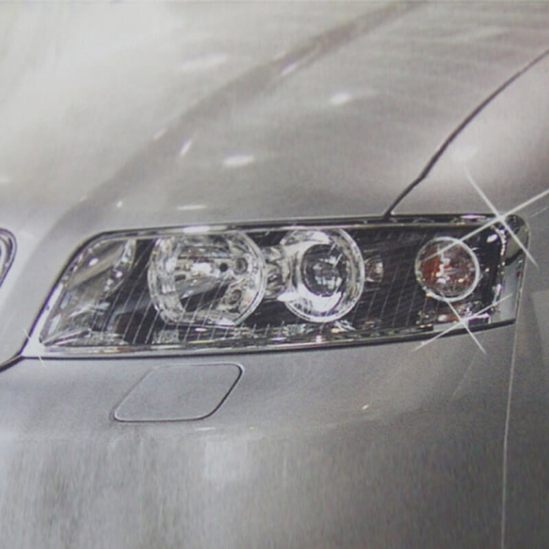 Διακοσμητικά Χρωμίου Εμπρός Φαναριών Για Audi A4 B6 2002-2004 2 Τεμάχια - Image 4