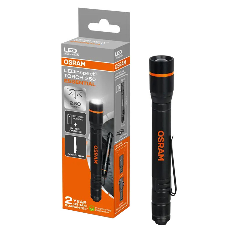 Kimpiris - Φακός Led Inspect Torch 250 Essential Osram LEDIL427ESN