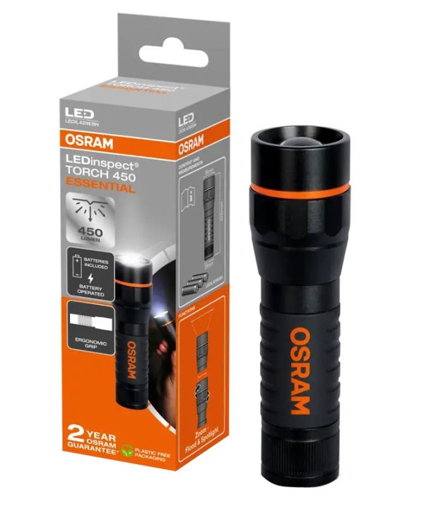 Kimpiris - Φακός Led Inspect Torch 450 Essential Osram LEDIL429ESN