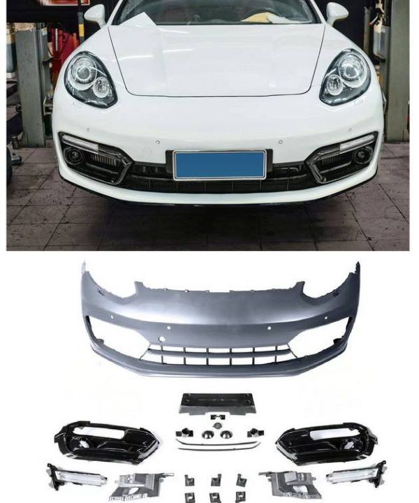 Kimpiris - Μπροστινός Προφυλακτήρας Για Porsche Panamera 970.2 2011-2018 Look 971 GTS Με DRL
