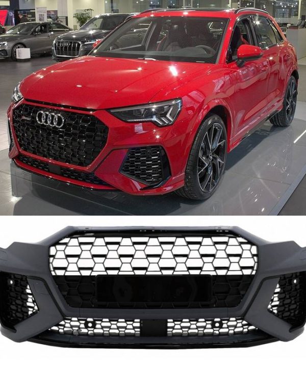Kimpiris - Μπροστινός Προφυλακτήρας Για Audi Q3 F3 SUV & Sportback Pre-Facelift 2020+ RSQ3 Look Με Μάσκα