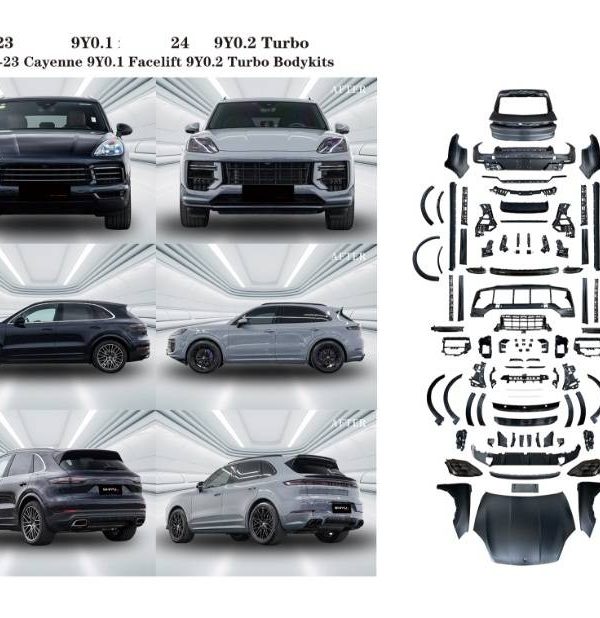 Kimpiris - Body Kit Για Porsche Cayenne 9Y0.1 2018-2023 Upgrade σε 2024+  9Y0.2 Turbo GT Look