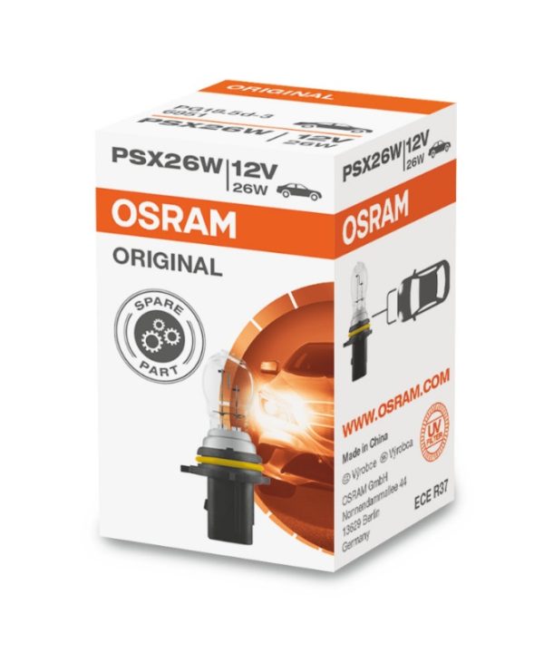 Alternative view of Λάμπα Αλογόνου PSX26W PG18.5D-3 12volt 26watt Osram Original 6851 1 Τεμάχιο