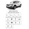 Kimpiris - Βάσεις Πλαινών Σκαλοπατιών (Dma) Για Skoda Karoq 2017- Suv I