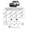Kimpiris - Βάσεις Πλαινών Σκαλοπατιών (Dma) Για Fiat 500X 2015-2018 Suv 334