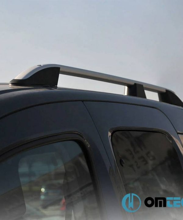 Alternative view of Μπάρες Οροφής Railing Για Citroën Berlingo 2019- MVN K9 / Fiat Doblo 2022- MVN K9 / Opel Combo 2019- MVN V / Peugeot Partner 2019- MVN K9/ Toyota Proace City Cargo 2019- VAN I Ασημί 2 Τεμάχια