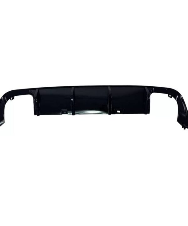 Kimpiris - Diffuser Πίσω Προφυλακτήρα Για VW Golf VIII (8) 2019+ R-Look Για Life Style & Impression Έκδοση Προφυλακτήρα Γυαλιστερό Μαύρο Από Abs Πλαστικό