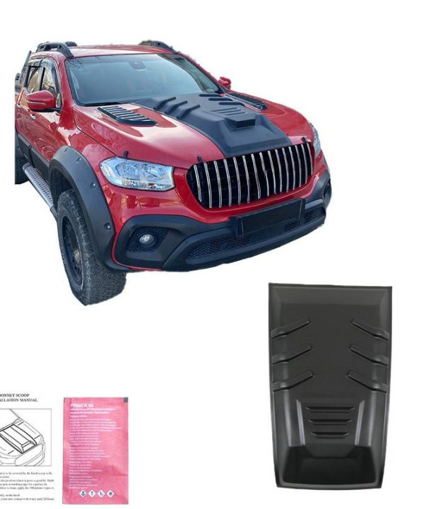 Kimpiris - Διακοσμητικό Καπό Mercedes-Benz X-Class W470 2017+ Μαύρο Χρώμα