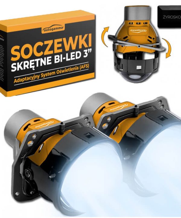 Kimpiris - Προτζέκτορες Φαναριών Bi-Led Για Retrofit 3.0" AFS MAX 60W / 70W 2 Τεμάχια