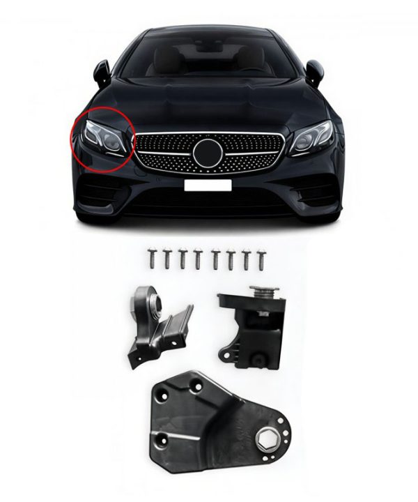 Kimpiris - Βάσεις Επισκευής Δεξιού Φαναριού Για Mercedes-Benz E-Class W213 16-20 Pre Facelift 14mm 3 Τεμάχια
