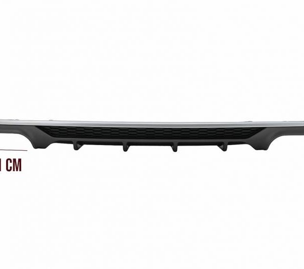 Alternative view of Diffuser Πίσω Προφυλακτήρα Για A3 8V Facelift 16-20 Sedan / Cabrio S3 Look Για Απλό Προφυλακτήρα Από Abs Πλαστικό