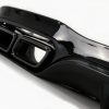 Diffuser Πίσω Προφυλακτήρα Για Mercedes-Benz E-Class W213 16-19 Με Amg Line Προφυλακτήρα Μαύρο Amg 63 Look Με Μαύρες Μπούκες - Image 2