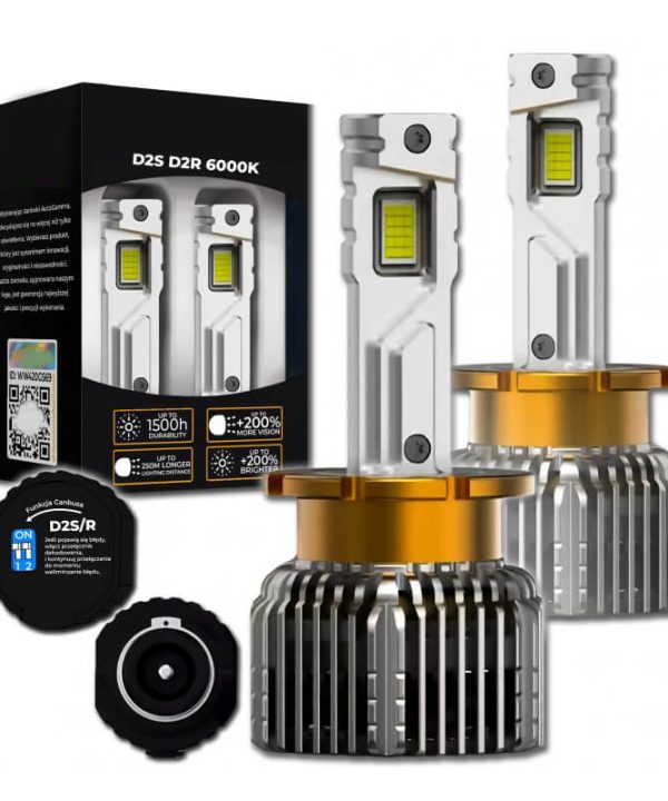 Kimpiris - Λάμπες Led D2S Canbus 80W 6000K 12500lm 2 Τεμάχια