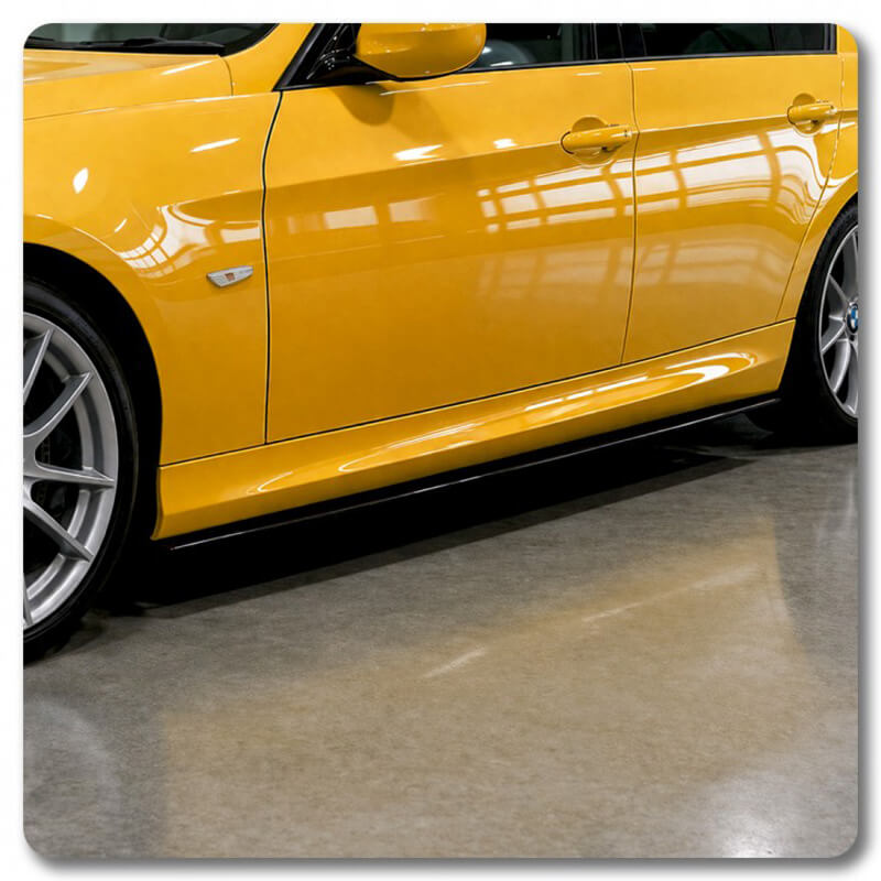 Πρόσθετα Πλαινά Μασπιέ Για Bmw 3 E90/E91 05-11 E92/E93 06-14 Γυαλιστερό Μαύρο Από Abs Πλαστικό 2 Τεμάχια - Image 4
