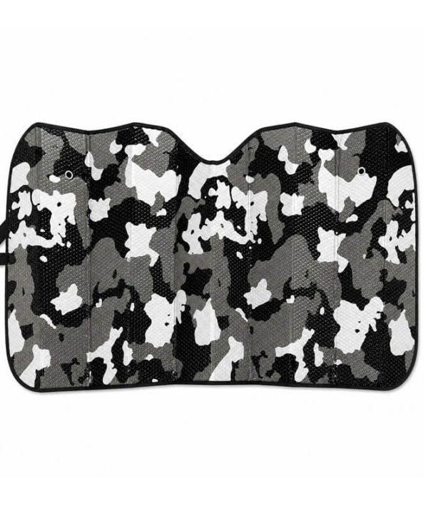 Alternative view of Ηλιοπροστασία Παρμπρίζ Αλουμινίου ''Camouflage'' Large 140x70cm 1 Τεμάχιο
