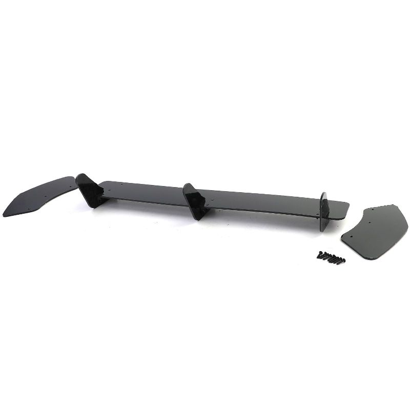 Diffuser Πίσω Προφυλακτήρα Για VW Golf VII (7) 13-17 Για GTI Έκδοση Μαύρο Ματ 3 Bars & 2 Side Splitters Από Abs Πλαστικό 1 Τεμάχιο - Image 2