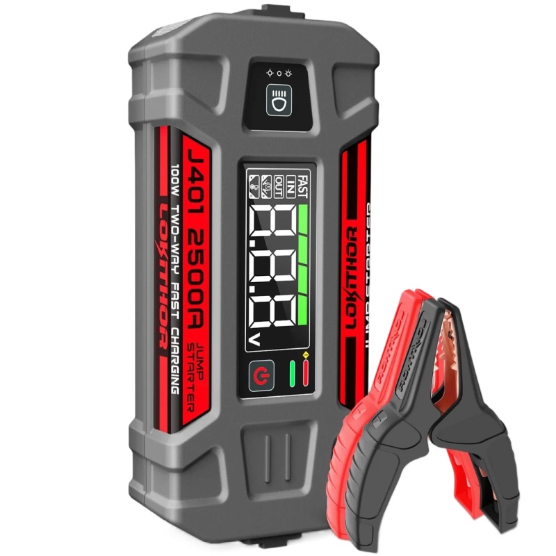 Φακός Led 3 Σε1 Lokithor J401 12 Volt 2500A 74Wh