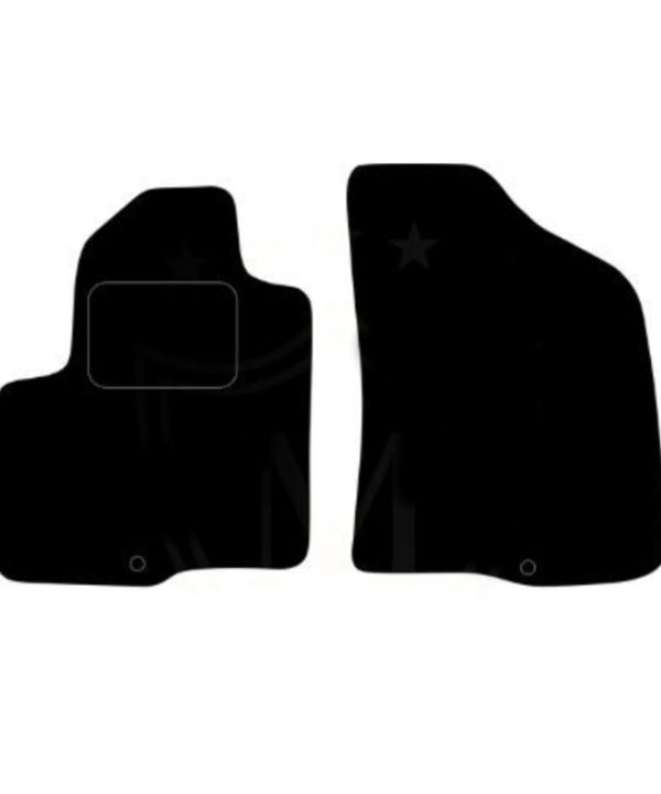 Kimpiris - Πατάκια Αυτοκινήτου Μοκέτα Για Hyundai Ι40 2011-2019 Black 2 Pieces