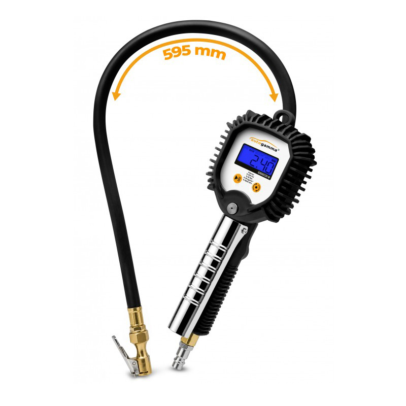 Πιστόλι Αέρα Με Ηλεκτρονικό Μανόμετρο 0-18 Bar 255 PSI - Image 2