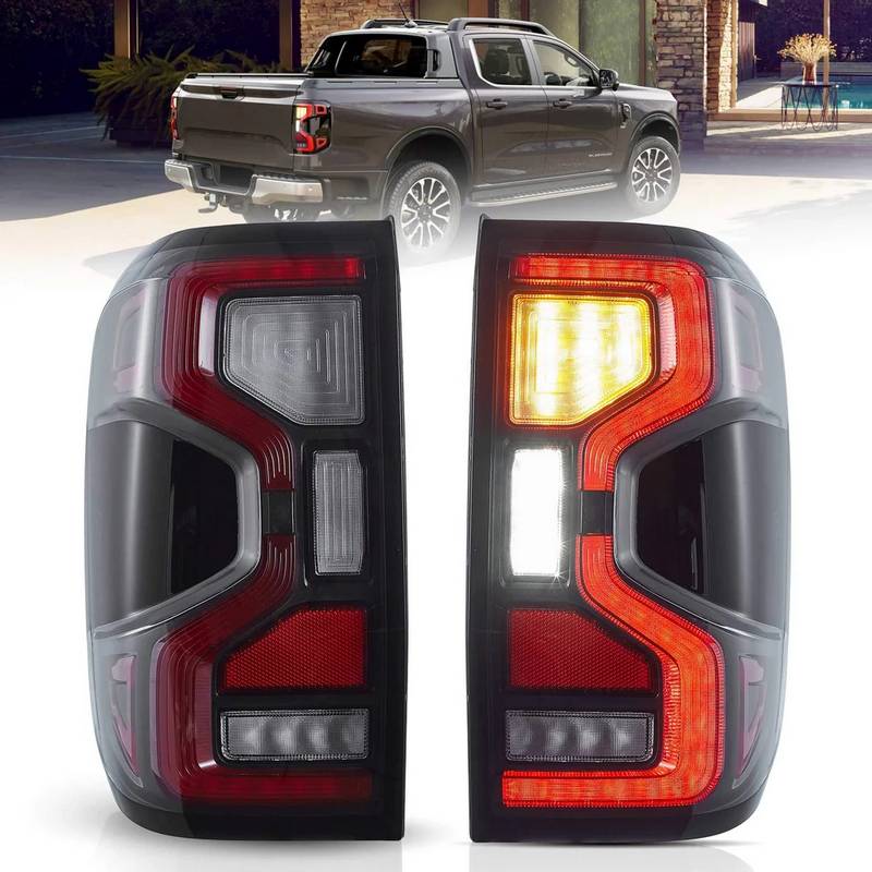 Kimpiris - Πισινά Φανάρια Set Για Ford Ranger T9 2022+ Full Led Φιμέ VLand