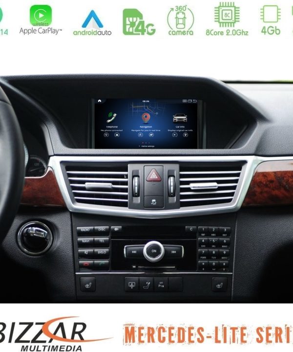 Kimpiris - Bizzar OEM Mercedes E Class (W212) NTG4.0 Android14 8Core (4+64GB) Navigation Multimedia 7" (OEM Style)