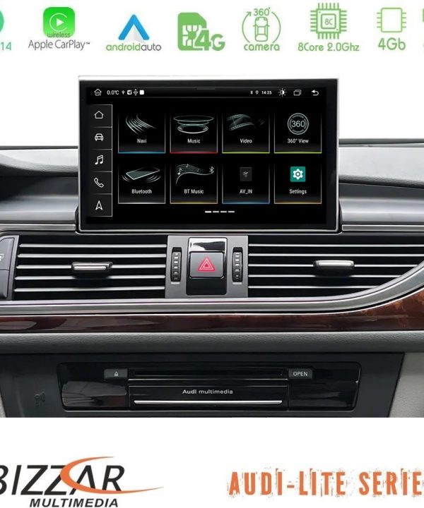Kimpiris - Bizzar Audi A6 2012-2018 Android14 8Core (4+64GB) Navigation Multimedia 8
