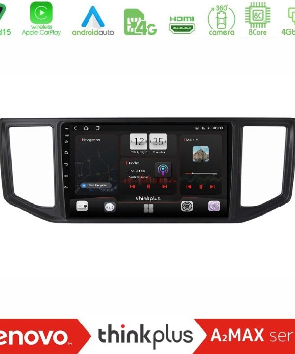 Kimpiris - Lenovo Thinkplus A2MAX Series 8Core Android15 4+64GB  Man TGE / VW Crafter 2018 – 2026 Navigation Multimedia Tablet 10"