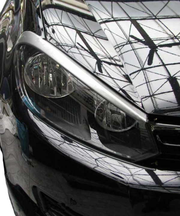 Alternative view of Φρυδάκια Μπροστινών Φαναριών Για VW Golf VI (6) 08-11 2 Τεμάχια
