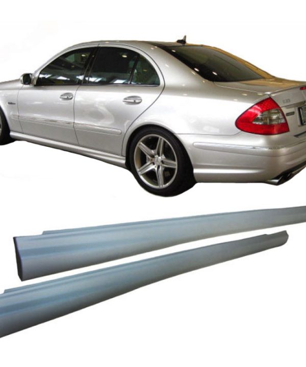 Kimpiris - Πλαινά Μασπιέ Για Mercedes-Benz E-Class W211 02-09 Amg Look Από Abs Πλαστικό 2 Τεμάχια Made In China