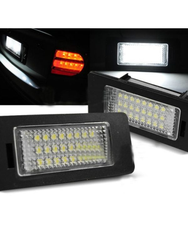 Kimpiris - Led Φαναράκια Πινακίδας Για Audi A4 B8 / A5 B8 / Q5 8R / TT 8J / Skoda Yeti Fabia Octavia Combi / VW Passat B6 Combi Canbus Ζευγάρι 2 Τεμάχια
