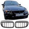 Kimpiris - Καρδιές Μάσκας Για Bmw 3 E90 /E91 05-08 M4 Look Με Διπλή Γρίλια Μαύρο Γυαλιστερό 4 Τεμάχια