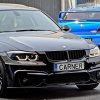 Καρδιές Μάσκας Για Bmw 3 E90 /E91 05-08 M4 Look Με Διπλή Γρίλια Μαύρο Γυαλιστερό 4 Τεμάχια - Image 4