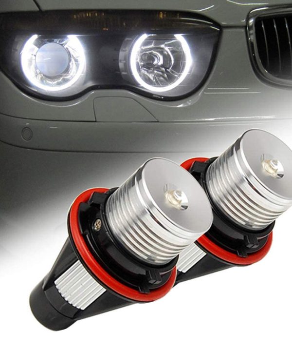 Kimpiris - Λάμπες Led Για Angel Eyes Bmw E39 / E53 / E65 / E66 / E60 / E61 / E63 / E64 / E87 6watt Λευκές 2 Τεμάχια