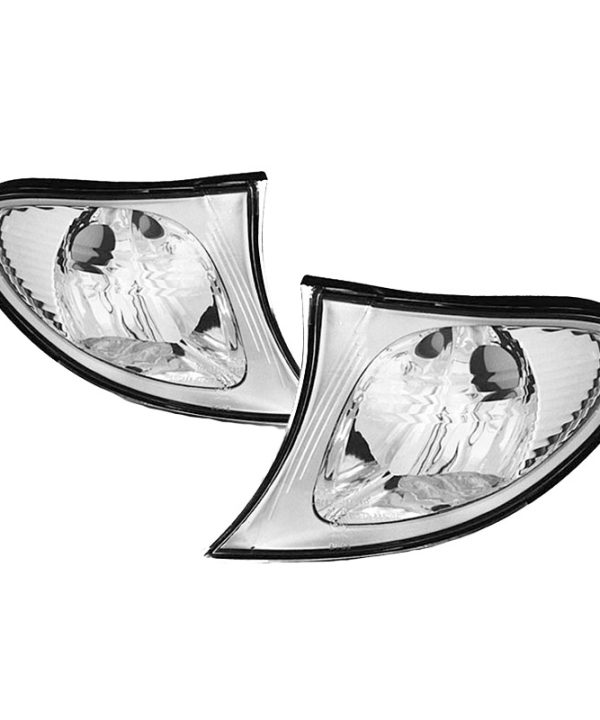 Kimpiris - Μπροστινά Φλας Για Bmw 3 E46 01-05 Sedan/Touring Χρώμιο/Clear Depo