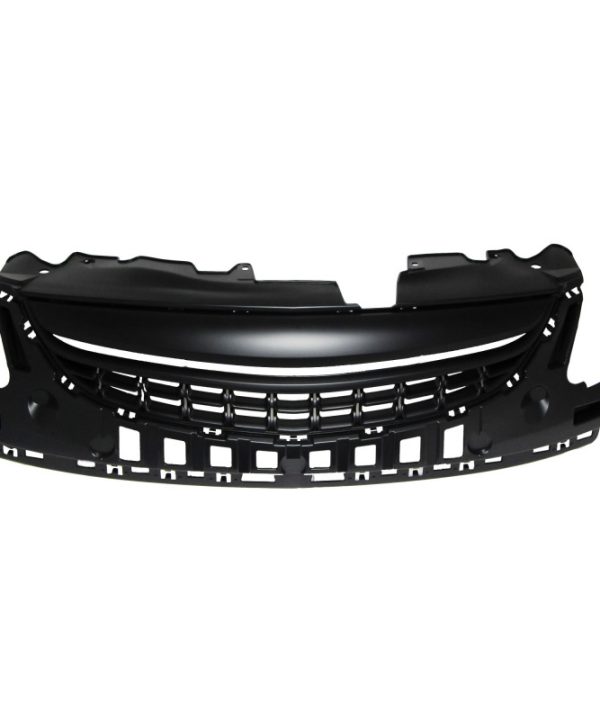 Alternative view of Μάσκα Για Opel Corsa D 11-14 Χωρίς Σήμα Με Κάθετες Γραμμές Μαύρη Ματ 1 Τεμάχιο