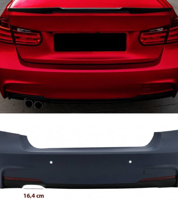 Kimpiris - Πισινός Προφυλακτήρας Για Bmw 3 F30 11-19 M-Tech Look Με PDC