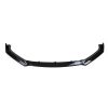 Μπροστινό Spoiler Για Audi A4 B9 15-19 Γυαλιστερό Μαύρο 3 Τεμάχια - Image 3