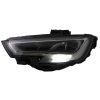 Μπροστινά Φανάρια Set Για Audi A3 8V 16-18 DRL Full Led & Led Signal Μαύρα Upgrade Από Εργοστασιακό Xenon Carner - Image 3