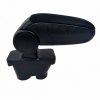 Kimpiris - Κονσόλα Χειροφρένου Τεμπέλης "Oem" Design Για Peugeot 208 2012-2019 Υφασμάτινος Μαύρο Χρώμα