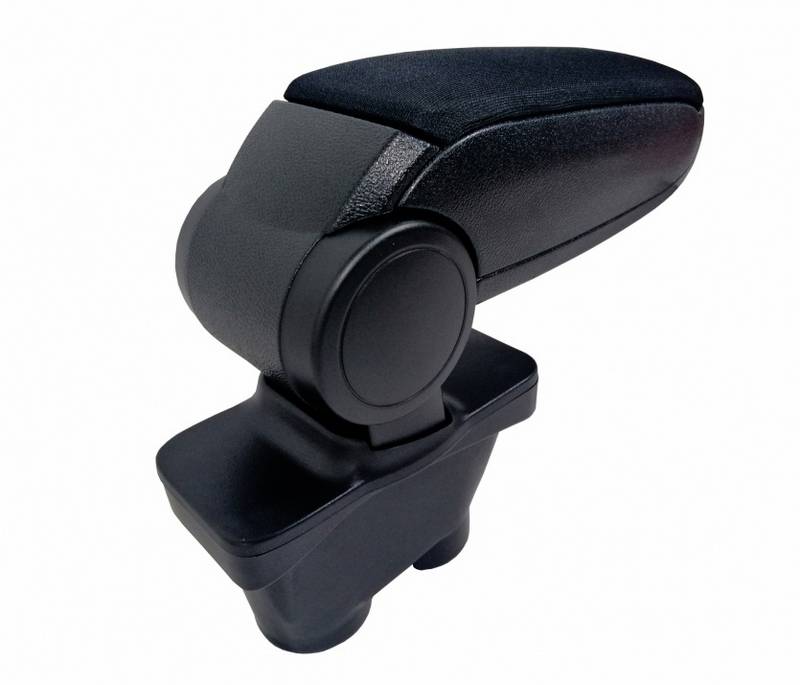 Κονσόλα Χειροφρένου Τεμπέλης "Oem" Design Για Peugeot 208 2012-2019 Υφασμάτινος Μαύρο Χρώμα - Image 2