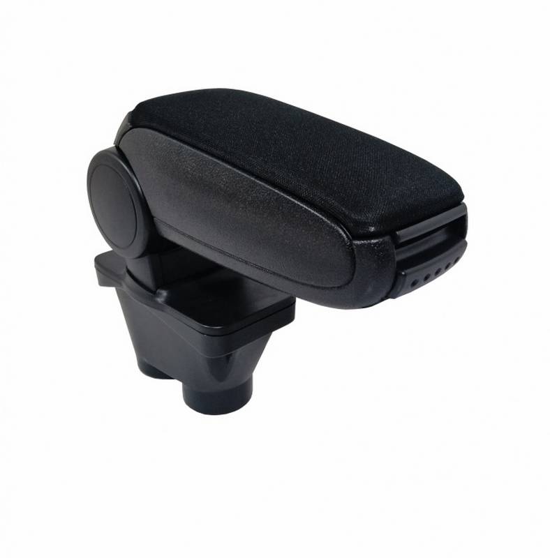 Κονσόλα Χειροφρένου Τεμπέλης "Oem" Design Για Peugeot 208 2012-2019 Υφασμάτινος Μαύρο Χρώμα - Image 3