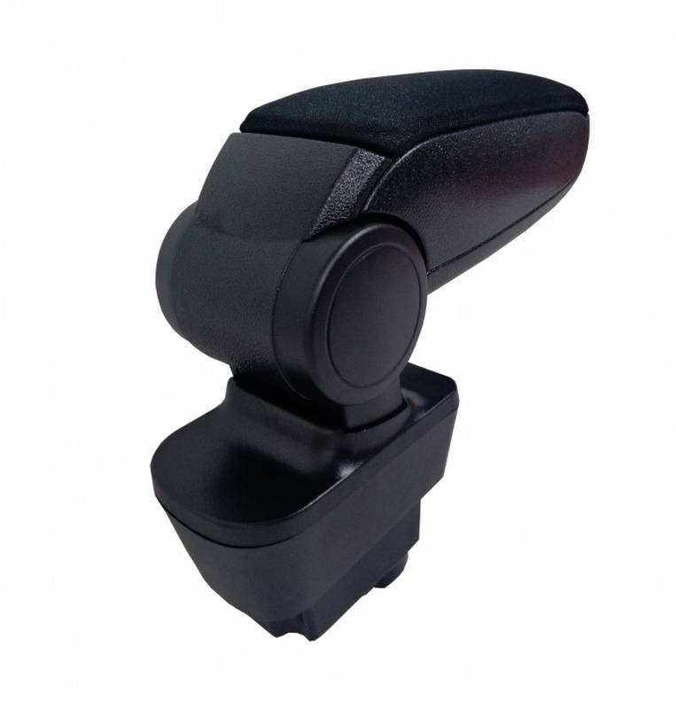 Κονσόλα Χειροφρένου Τεμπέλης "Oem" Design Για Fiat Grande Punto / Evo / Linea 2005-2014 Υφασμάτινος Μαύρο Χρώμα - Image 3